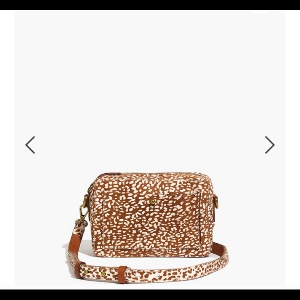 Madewell Camera Bag Spot Calfhair A0513